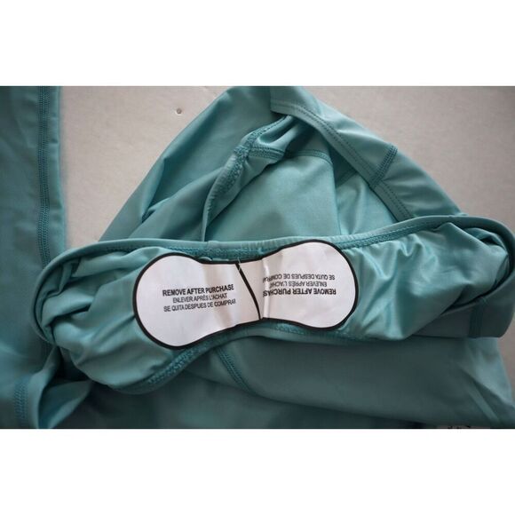 Billabong 2403002502 WMN Sz L Dusty Teal Beach Babe L/S Rashguard Surfsuit - Picture 5 of 9